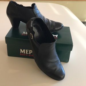 Mephisto Bettie Black Booties